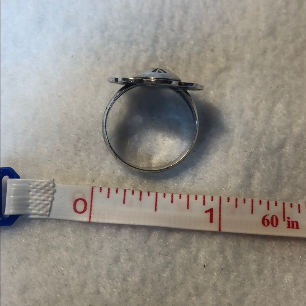 Silver Flower Ring - image 6